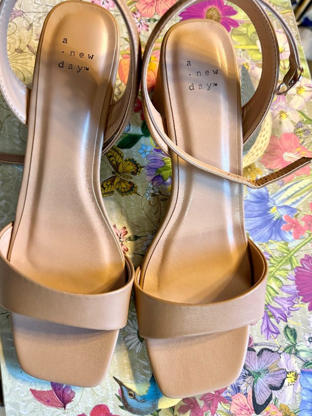A New Day Shannon Block Heel Sandals